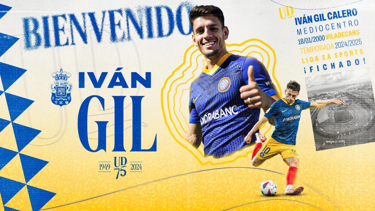 OFFICIAL: Las Palmas announce Ivan Gil