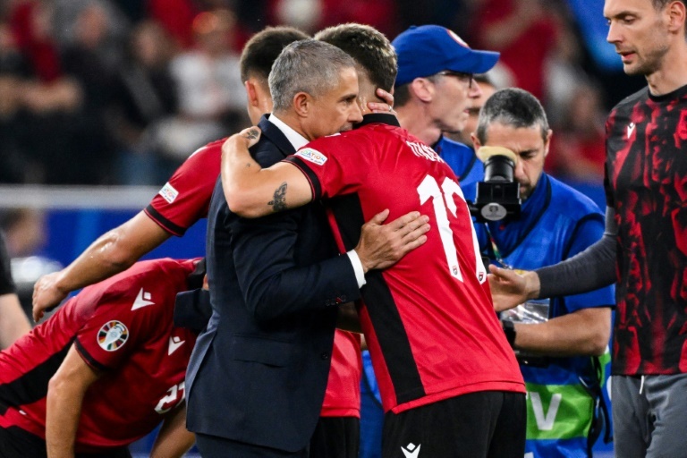 Sylvinho 'proud' of Albania squad despite early Euros exit