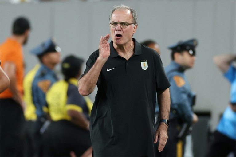 Uruguay coach Bielsa suspended for USA clash