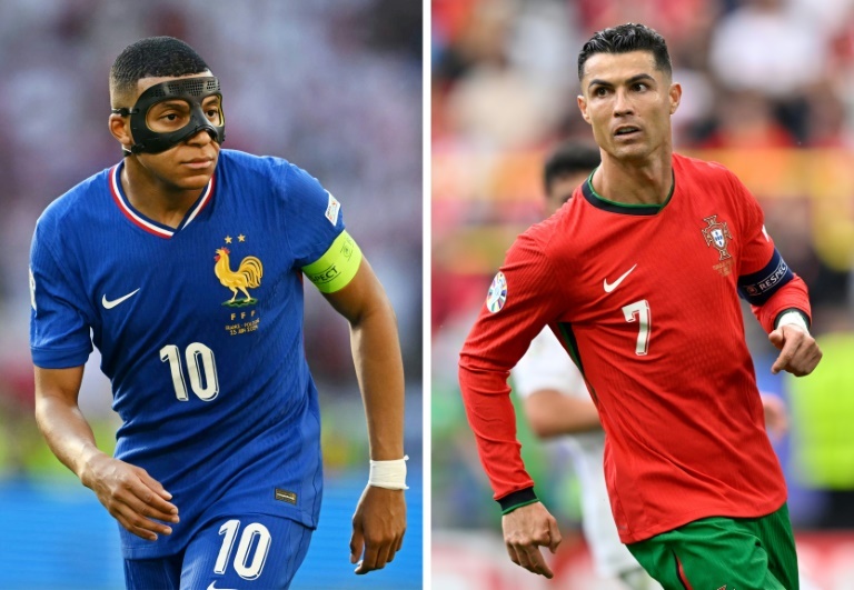 Mbappe, Ronaldo face off as France and Portugal clash at Euros