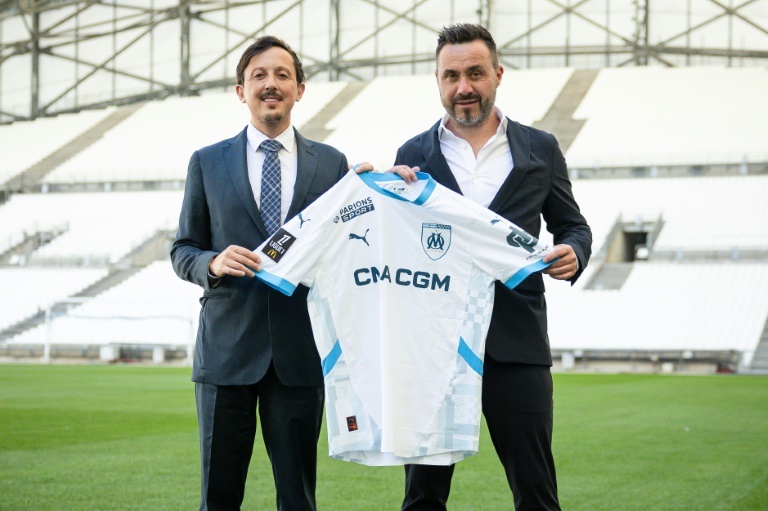 De Zerbi aims to take Marseille back 'to the top'