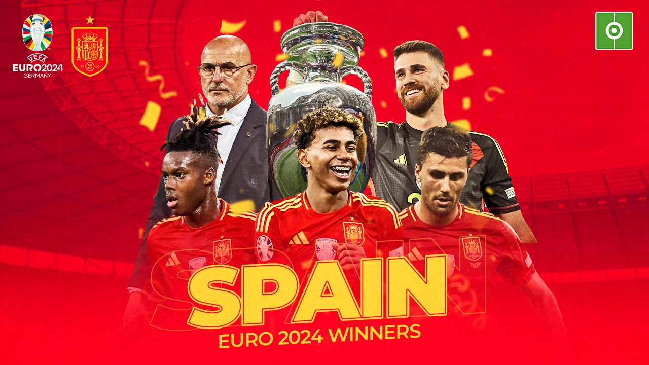 Spain win fourth Euro title in Germany