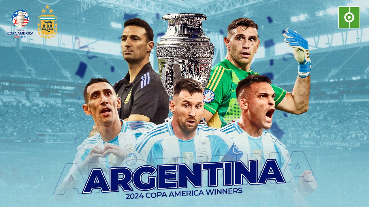 Argentina defeat Colombia 1-0 to win record 16th Copa America