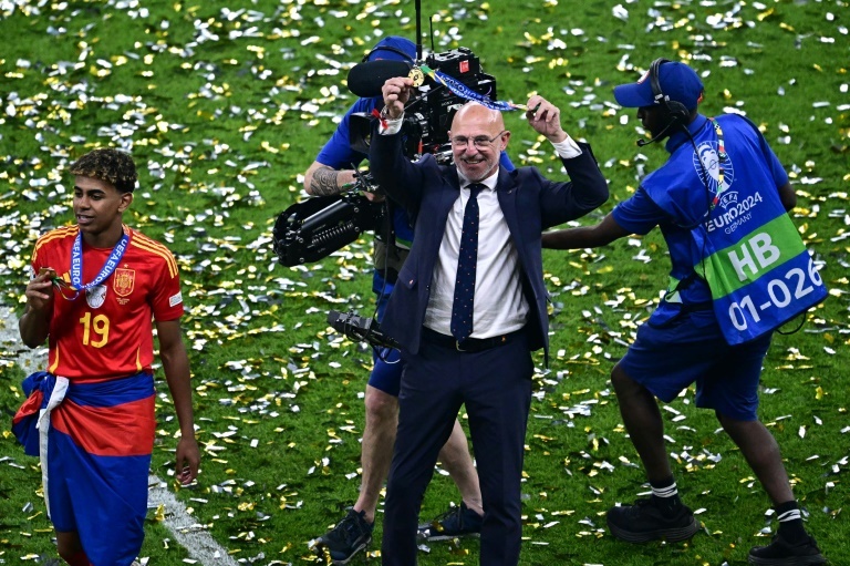 Spain players always believed in me, says Euros winner De la Fuente