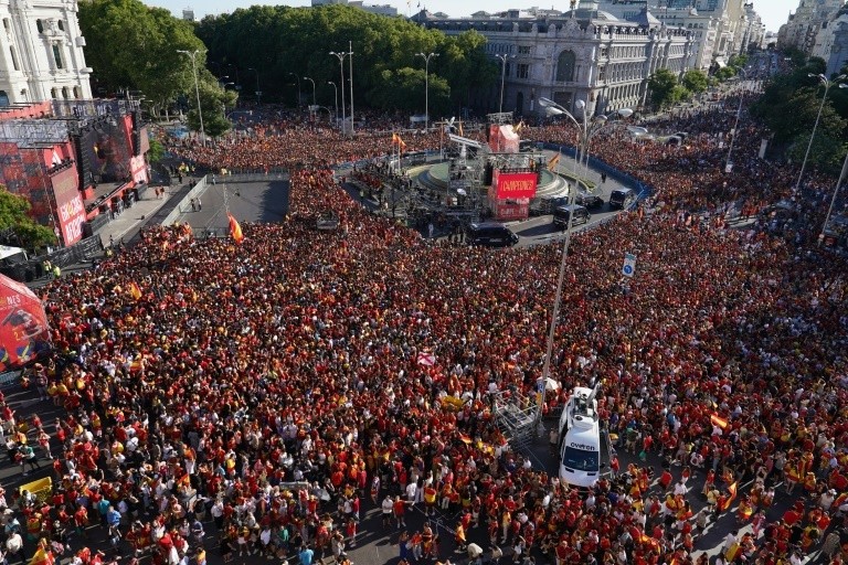 Spain celebrates Euro 2024 heroes