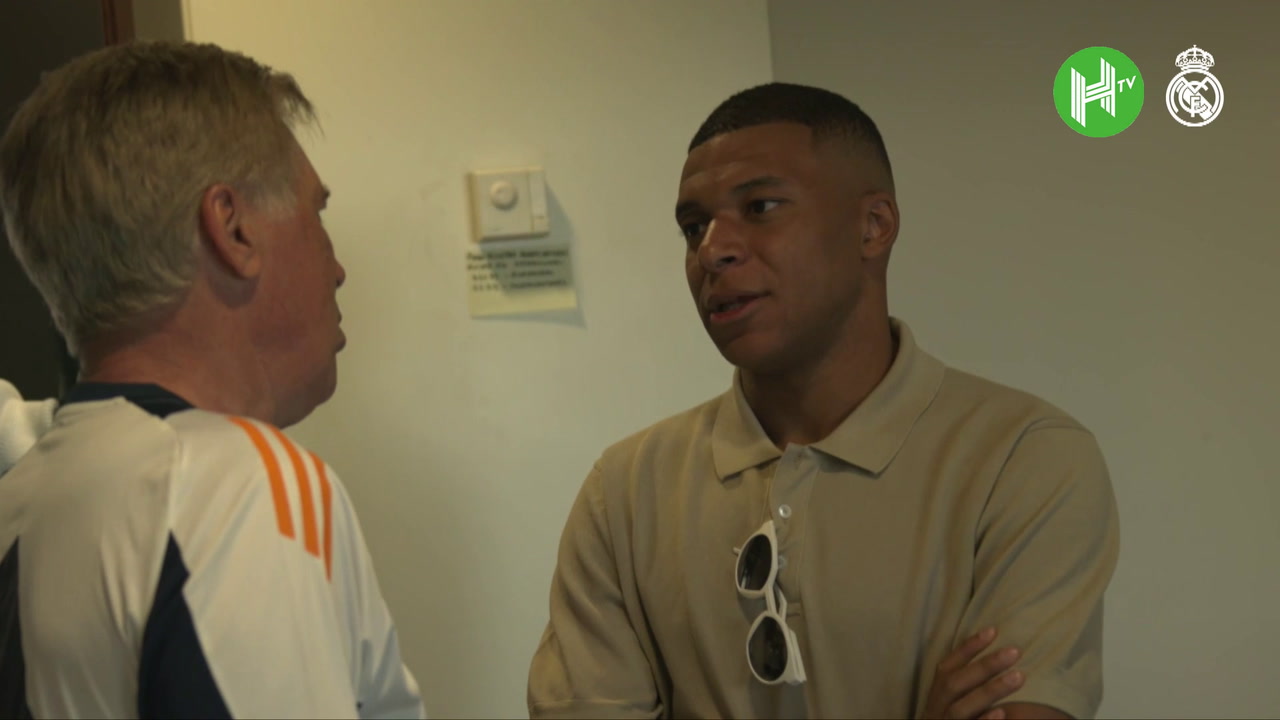 VIDEO: Mbappe meets new Real Madrid teammates