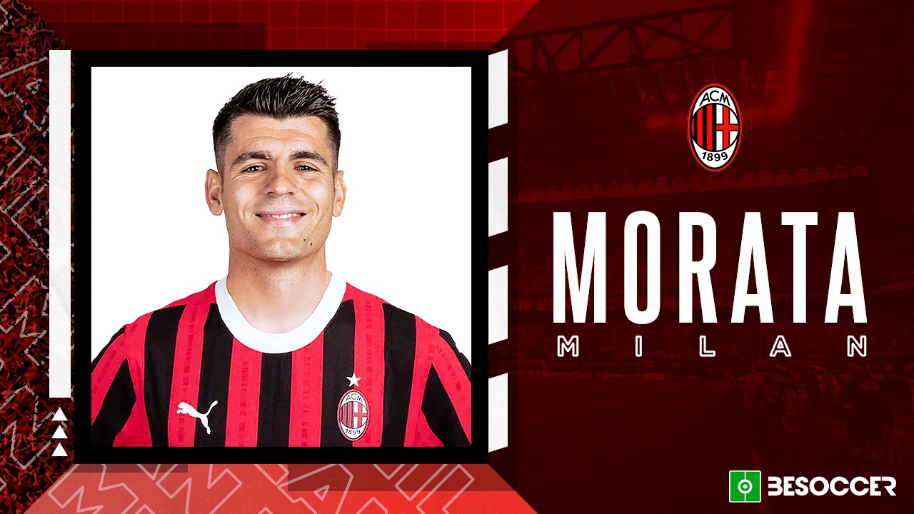 OFFICIAL: Alvaro Morata signs for AC Milan