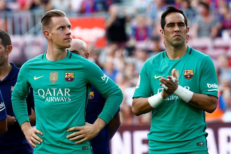 Bravo recalls competition with Ter Stegen: "It was a relationship of conflict"
