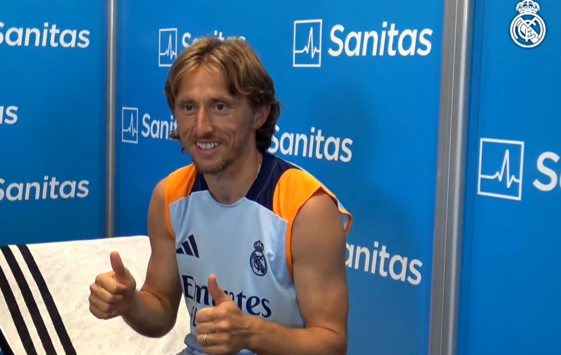 Modric available for Madrid's pre-season in USA