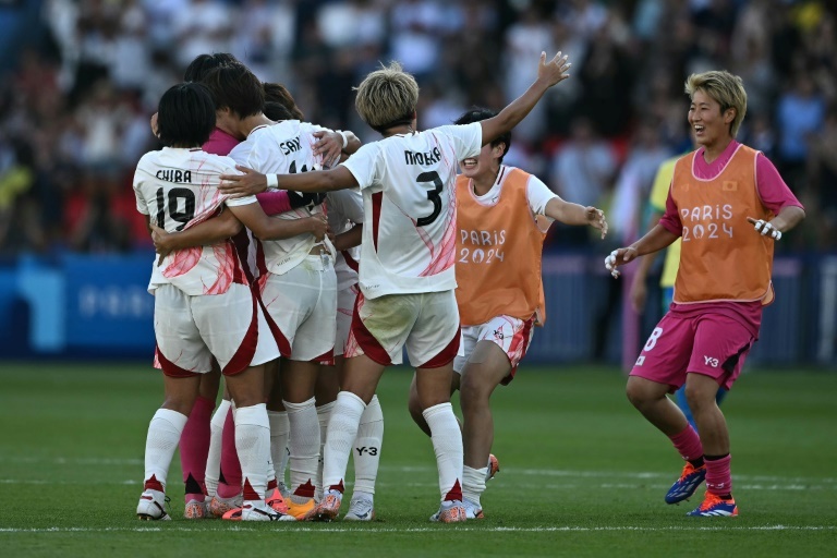 Japan late show stuns Brazil in Olympic women's football