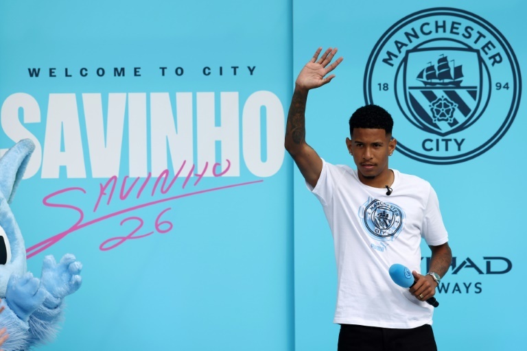 Savinho vows to make 'history' with Man City