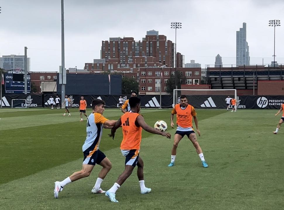 Madrid complete last training session of USA pre-season tour