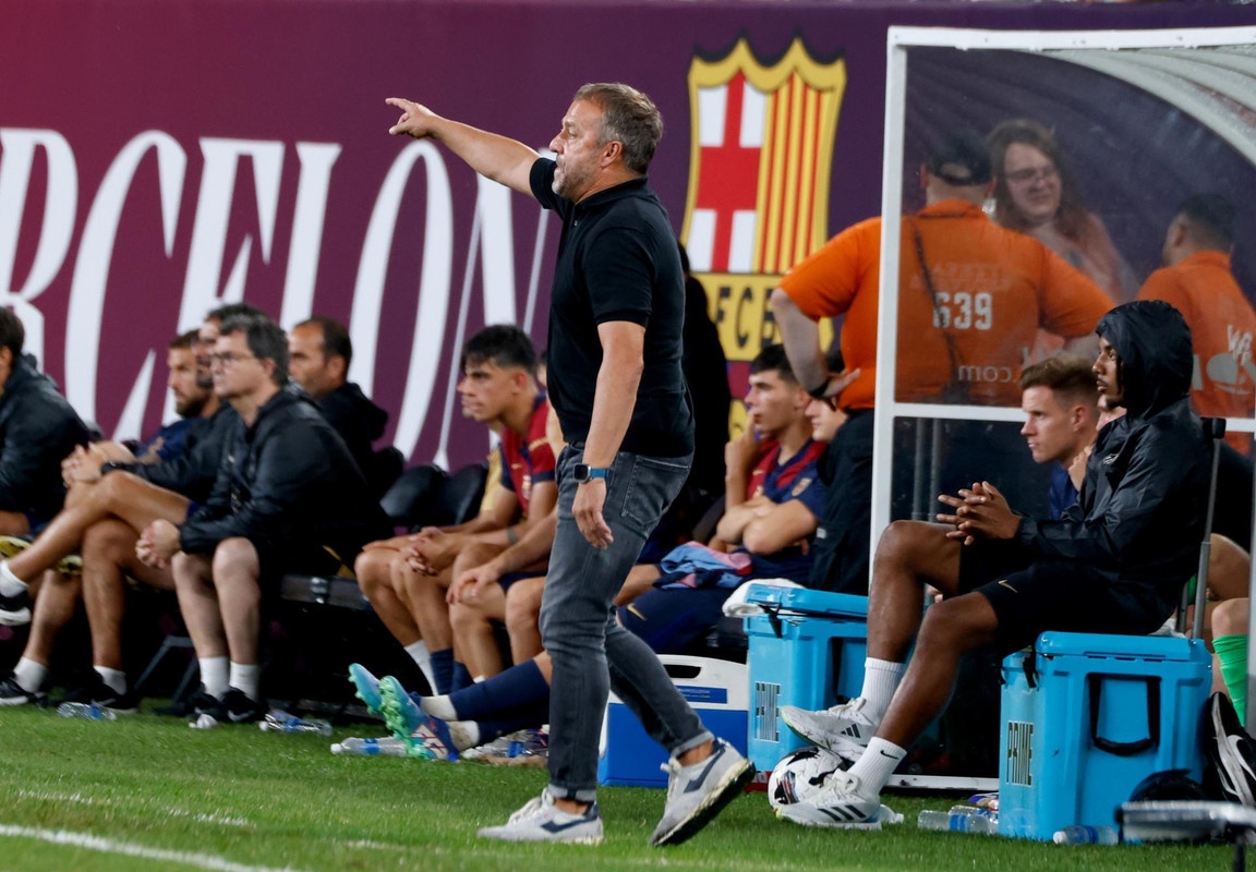 Barcelona 'on the right track' after USA pre-season tour, says Flick