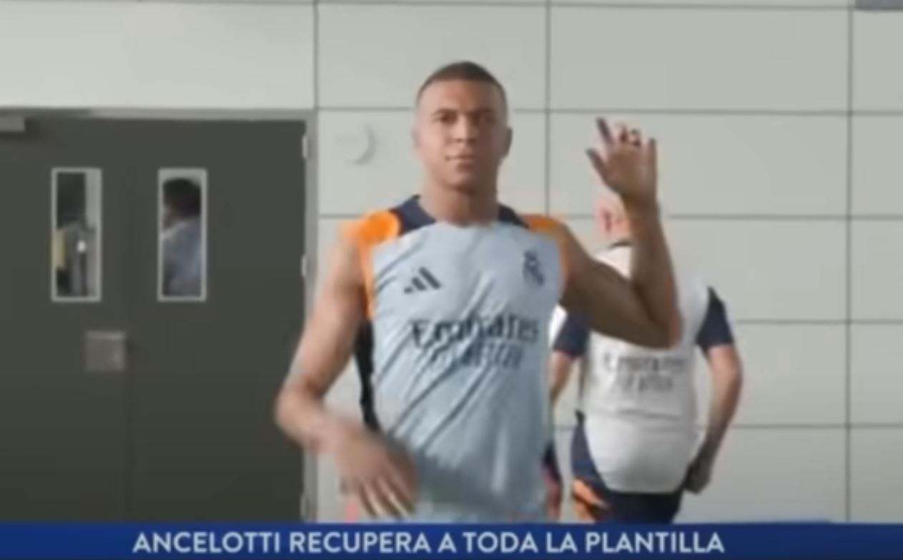 Madrid star Mbappe getting ready for European Super Cup