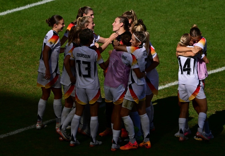 Last-gasp penalty save secures Germany Olympic women's football bronze