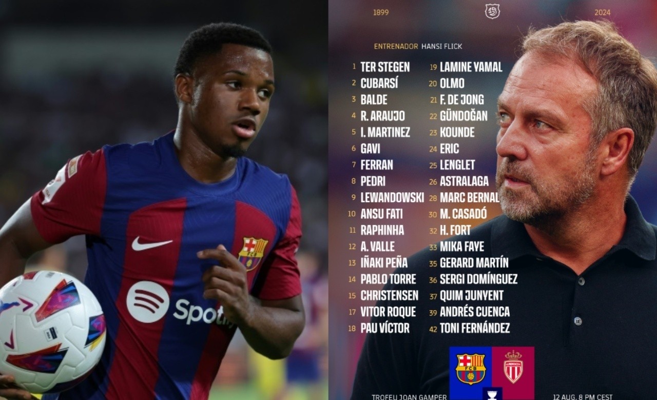 Barcelona announce squad numbers for the Joan Gamper Trophy