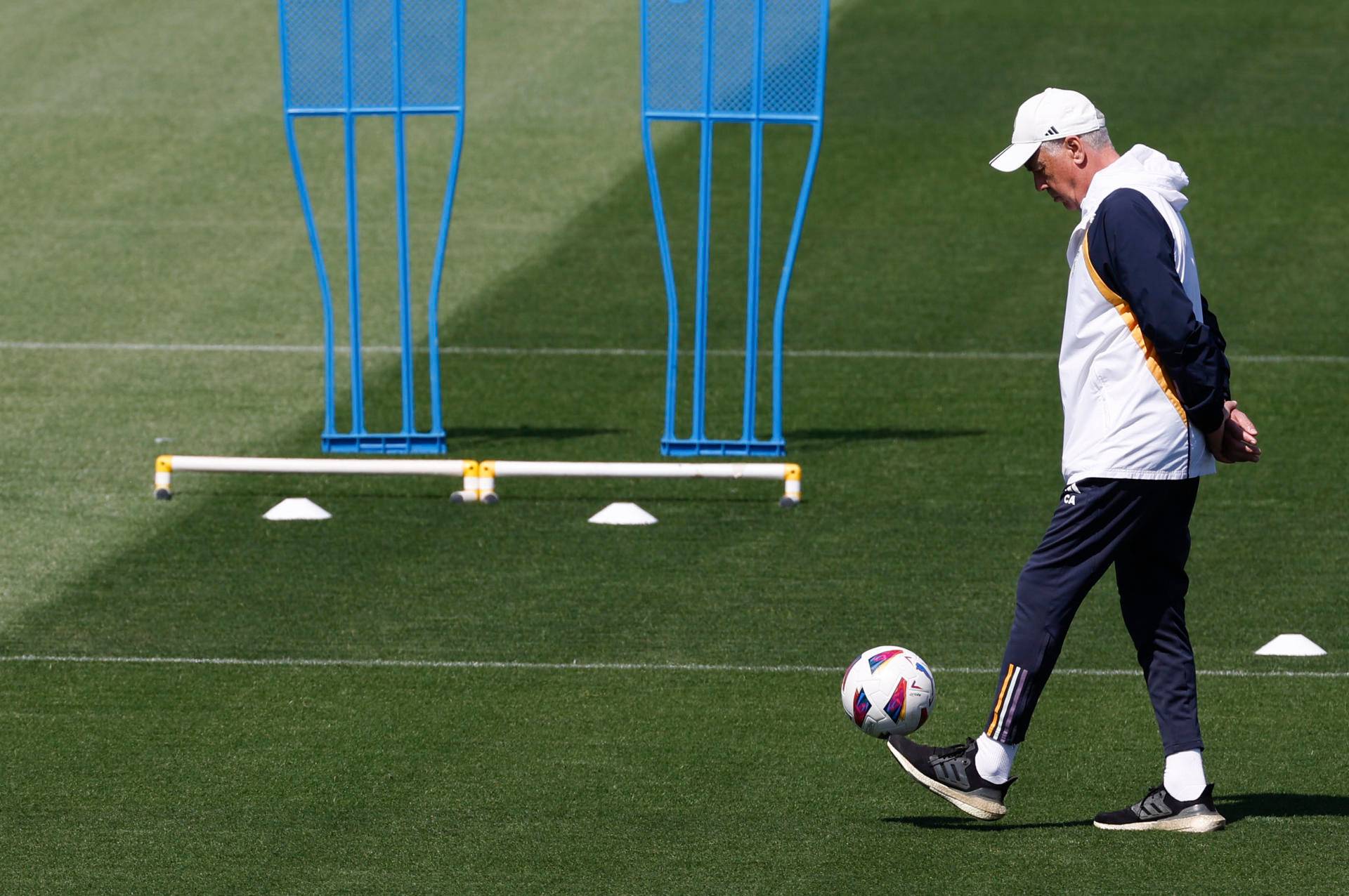 Real Madrid complete last training session before European Super Cup final