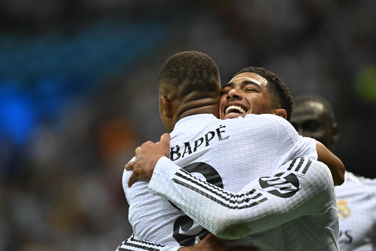 'Definition of Real Madrid': Bellingham hails teammate Mbappe on debut