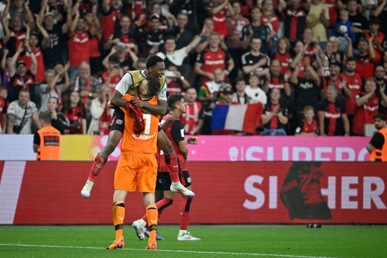 Leverkusen defeat Stuttgart on penalties to win German Super Cup