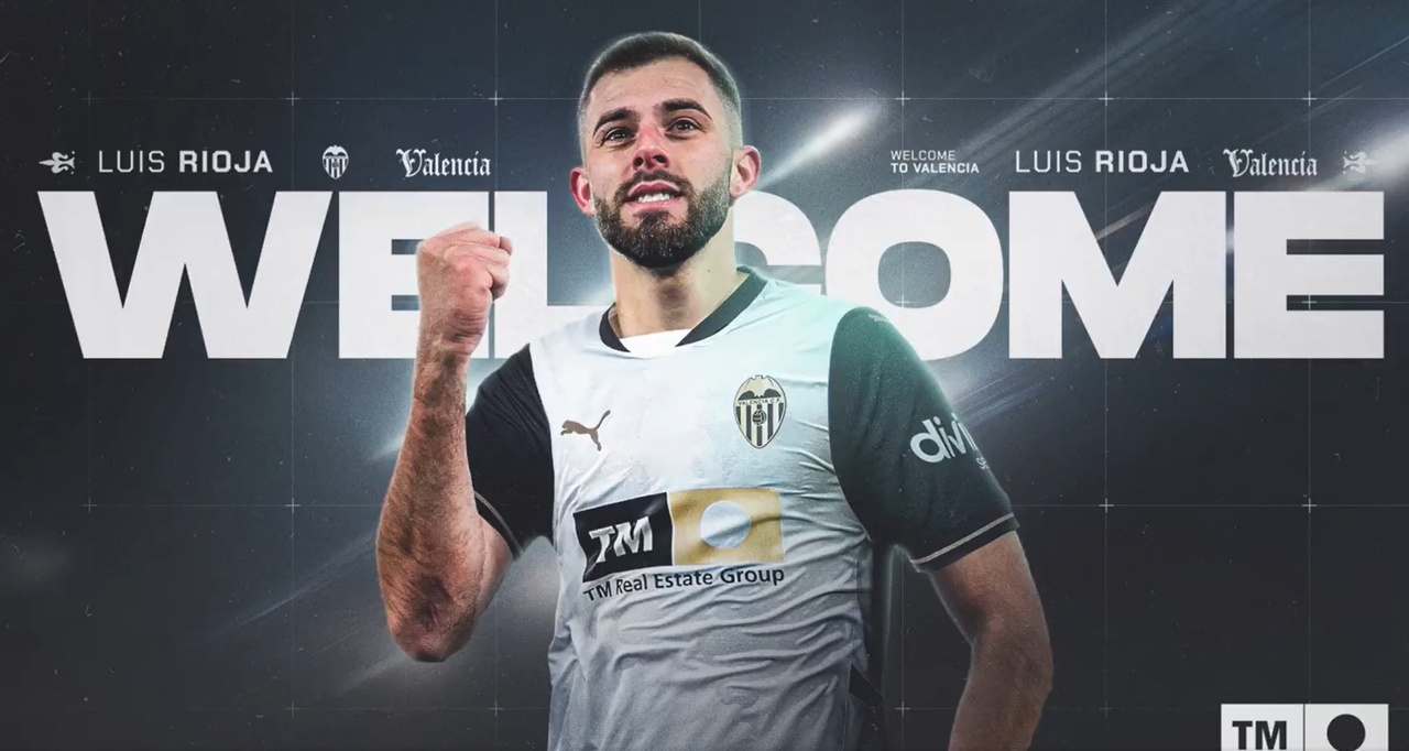 OFFICIAL: Rioja joins Valencia from Alaves