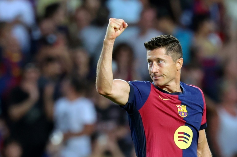 Resilient Lewandowski secures Barca win over Athletic