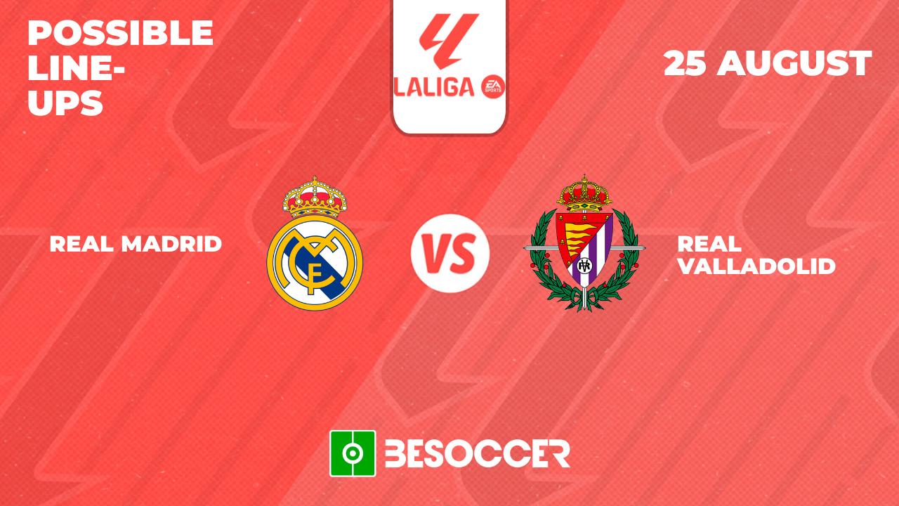 Possible Madrid v Valladolid lineups: Santiago Bernabeu awaits Mbappe