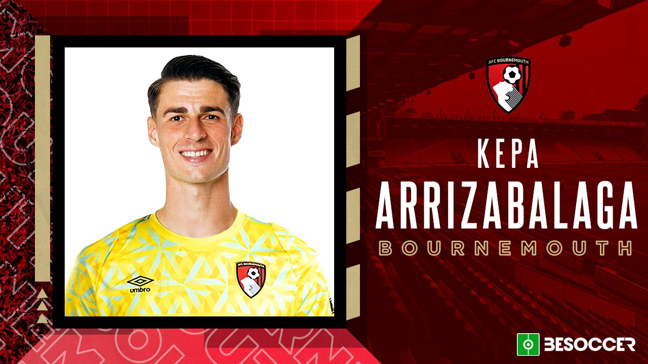 OFFICIAL: Chelsea 'keeper Kepa joins Bournemouth on loan