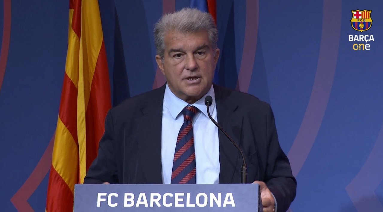 Barcelona's relations with Madrid 'not good', admits Laporta