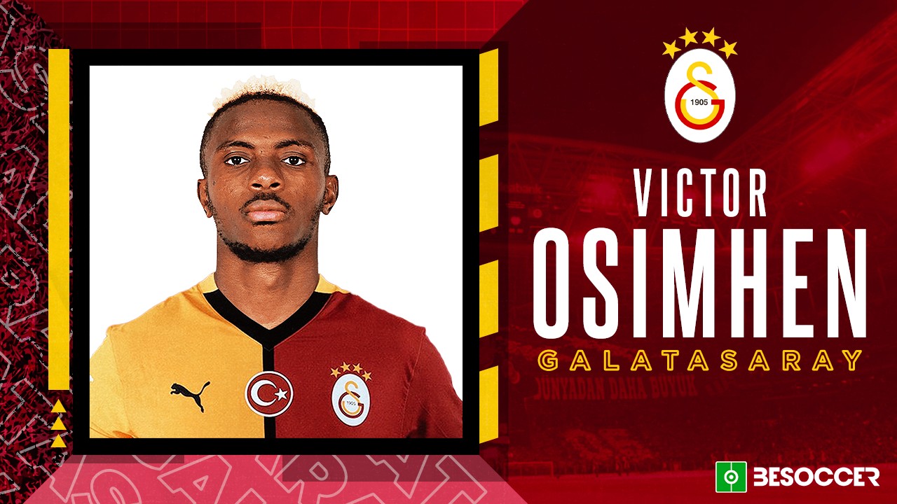 OFFICIAL: Osimhen loaned to Galatasaray from Napoli