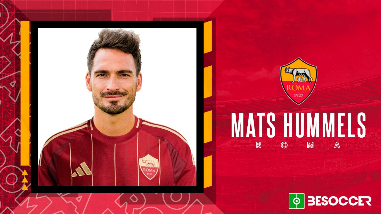 OFFICIAL: Mats Hummels joins Roma on one-year contract