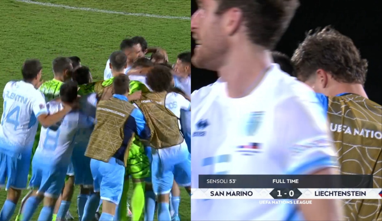 San Marino make history as they claim their first win in 20 years