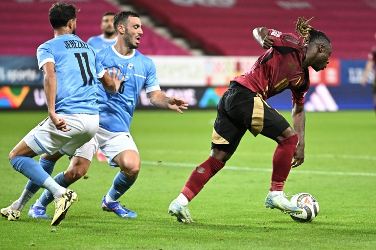 De Bruyne scores twice as Belgium beat Israel in Nations League