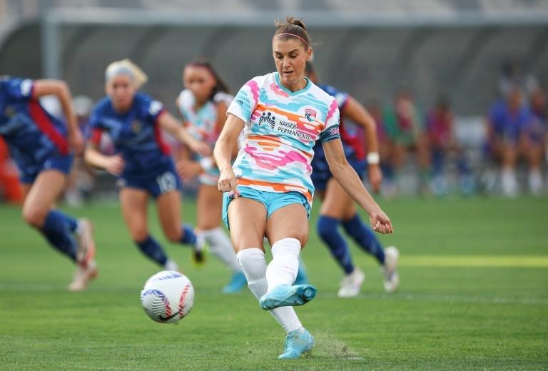 US soccer great Alex Morgan bids farewell in final match