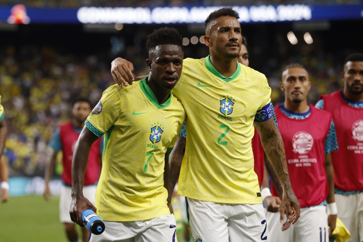 Brazil 'one step behind' top teams, says captain Danilo