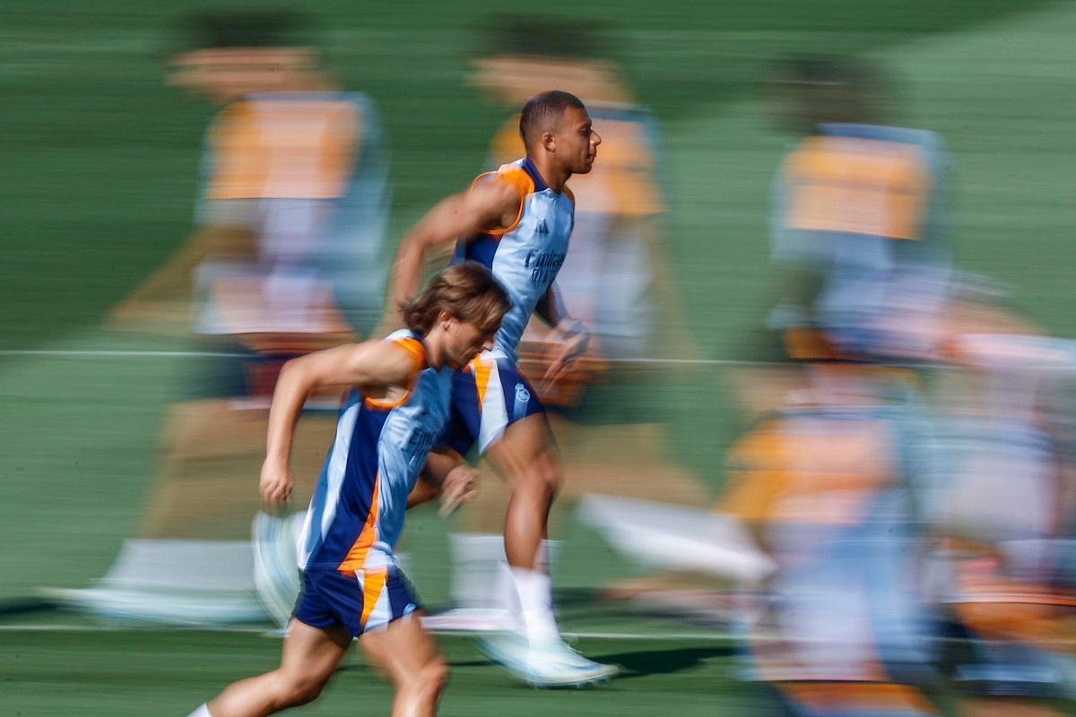 Modric and Mendy return to training with Real Madrid