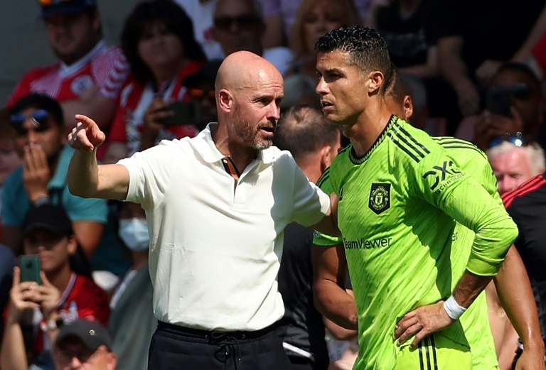 Ten Hag hits back at Ronaldo criticism over Man Utd ambition