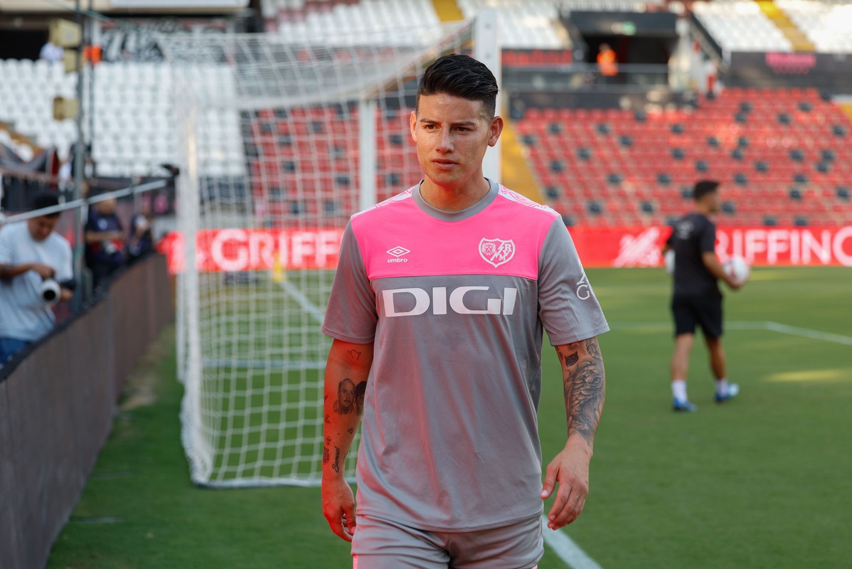 James Rodriguez close to Rayo debut