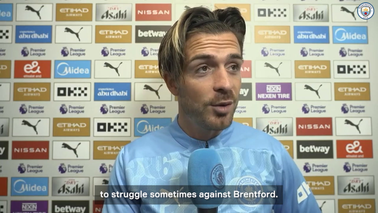 VIDEO: Grealish relieved with win over tricky Brentford