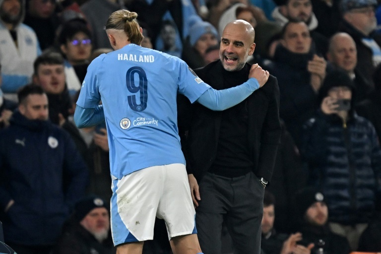 "I scored 11 goals in 11 years, he scored nine goals in four games" - Pep Guardiola on Haaland