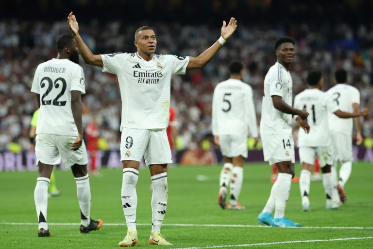 Mbappe strikes on Madrid Champions League debut win over Stuttgart