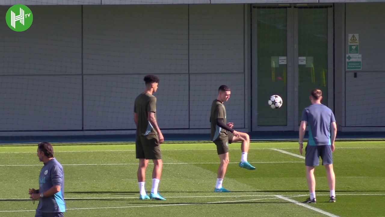 VIDEO: Haaland & Foden get ready for Champions League night against Inter