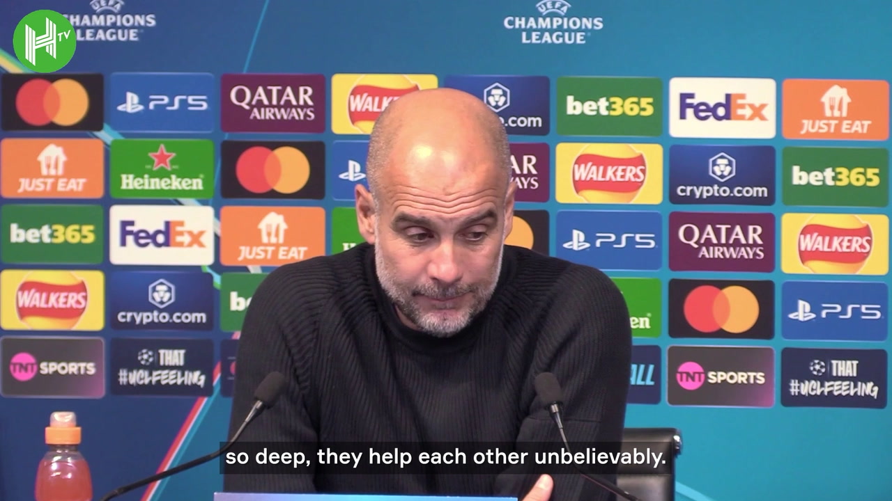 VIDEO: Guardiola 'satisfied' with Man City's performance against Inter