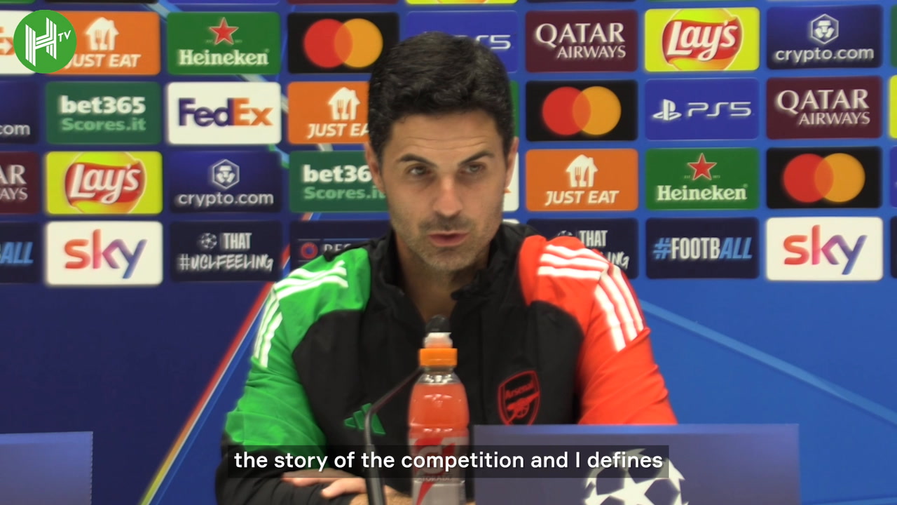 VIDEO: Arteta on differences between Champions League and Premier League