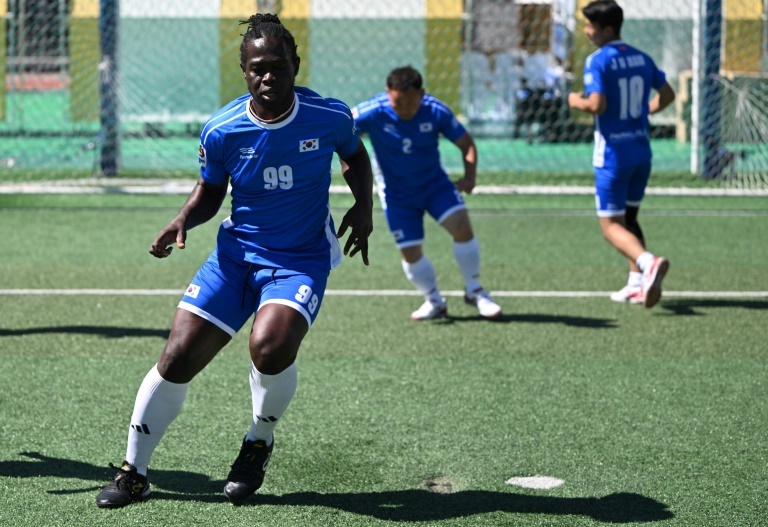 Asylum seeker lifts South Korea hopes at Homeless World Cup