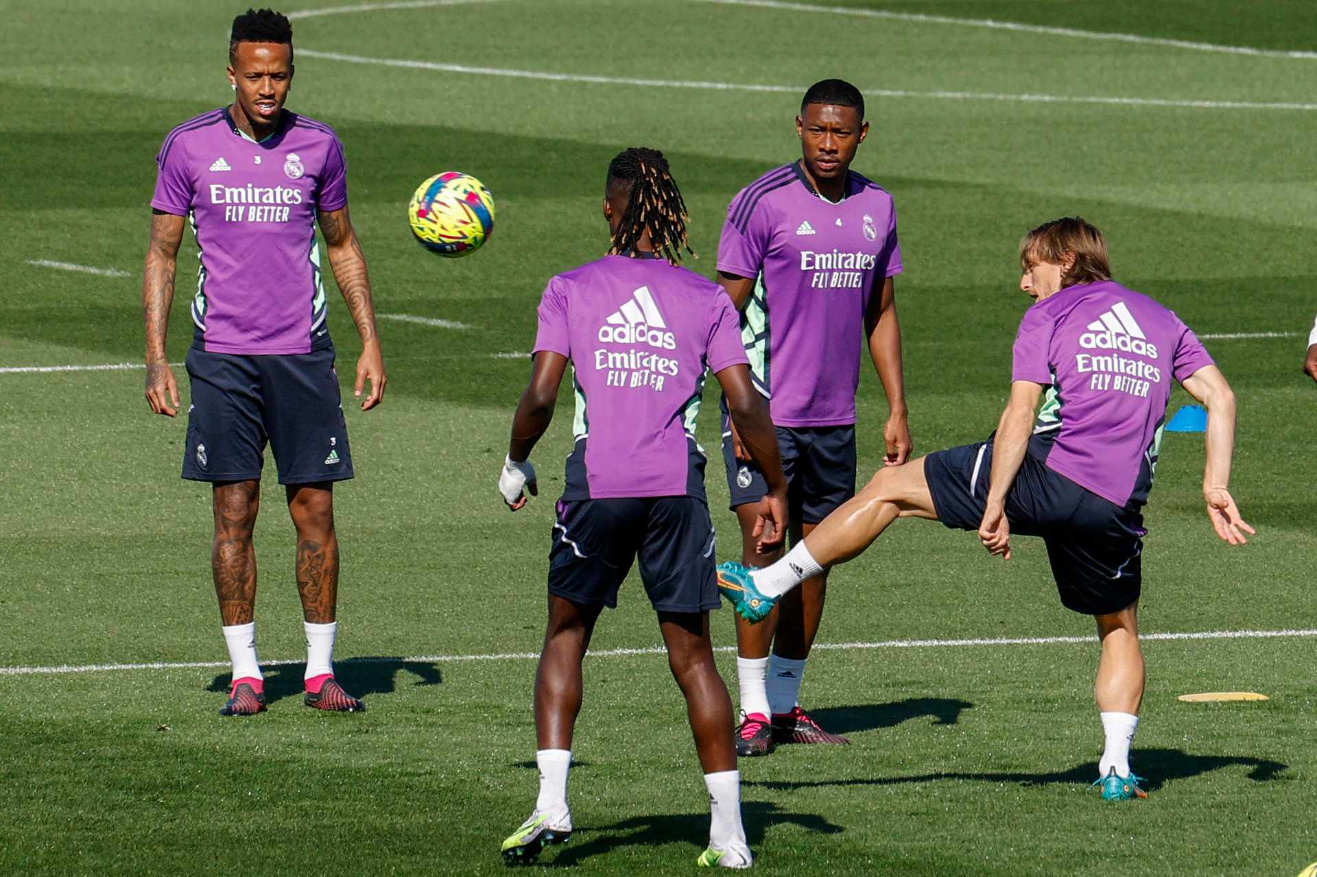 Camavinga completes last training session ahead of Madrid derby