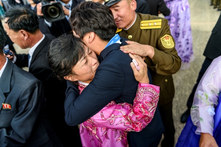 N. Korea players celebrate U20 World Cup triumph in Pyongyang