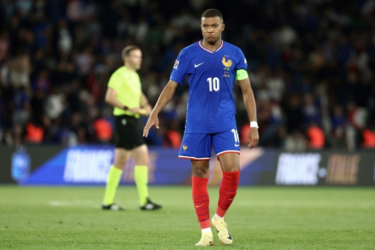 Mbappe left out of France squad for Nations League games