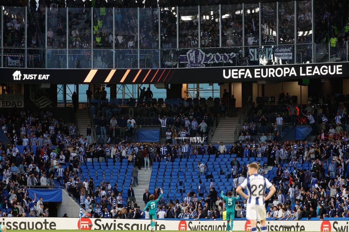 Three Anderlecht fans detained in San Sebastian