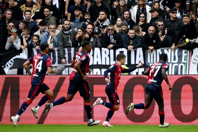 Juventus held by Cagliari after late penalty drama