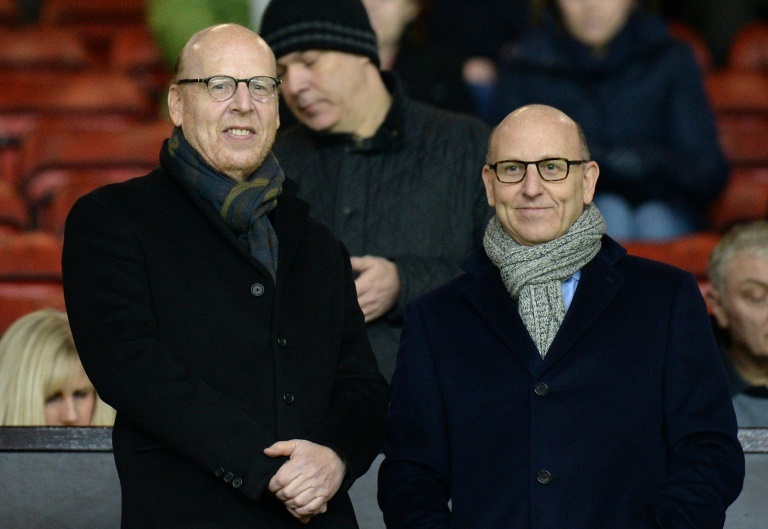 Sir Jim Ratcliffe and Joel Glazer arrive at Old Trafford for Ten Hag verdict